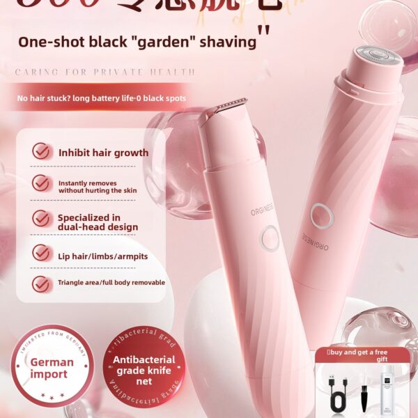 Ladies hair removal knife