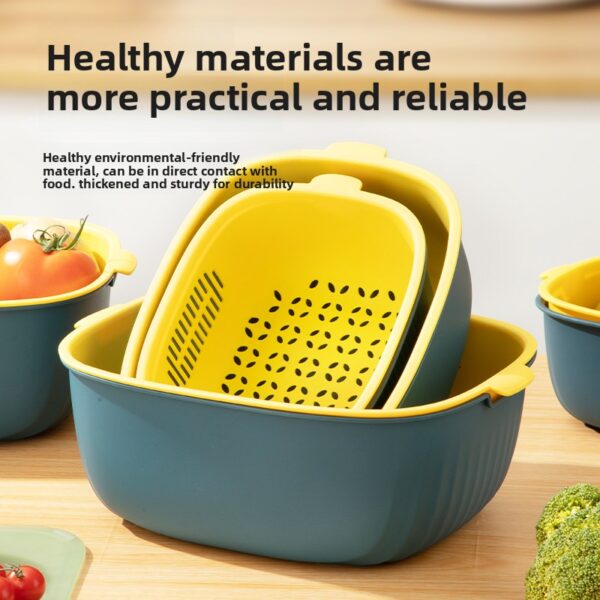 Double Draining Basket