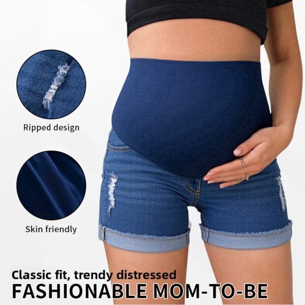 Maternity Denim Shorts