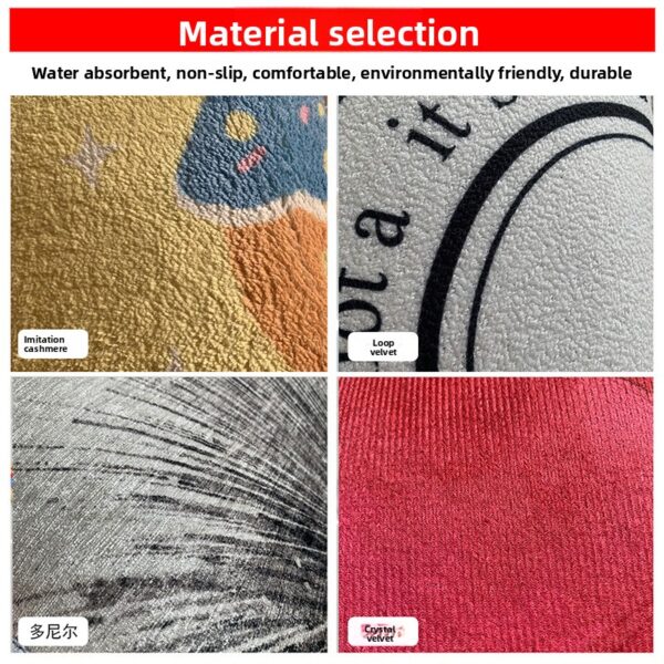 Anti-slip carpet mat