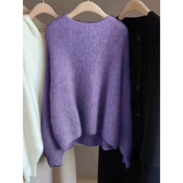 Womens 100% Wool Knitted Sweater