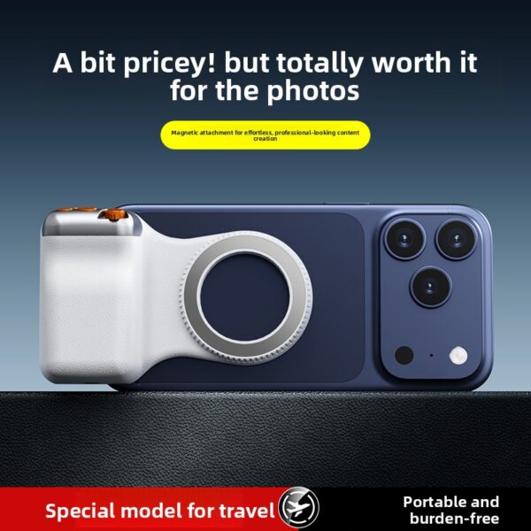 Magnetic Handle Mobile Phone Photography Aid