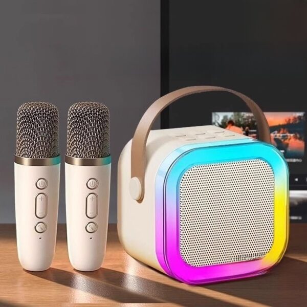 Wireless Karaoke Speaker with Microphone and Sound Effects