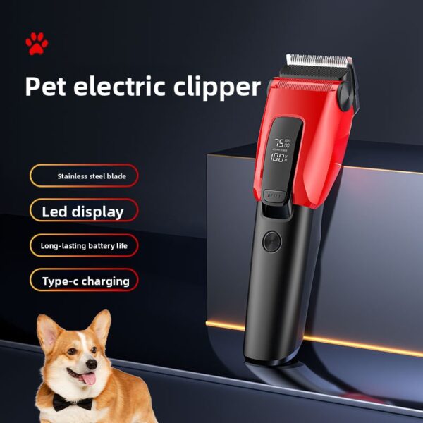 Professional Rechargeable Pet Hair Clipper