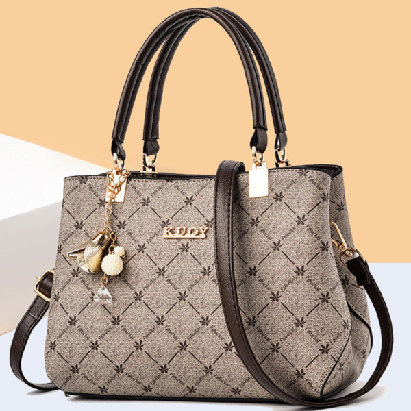 Womens Leather Tote Bag with Adjustable Strap