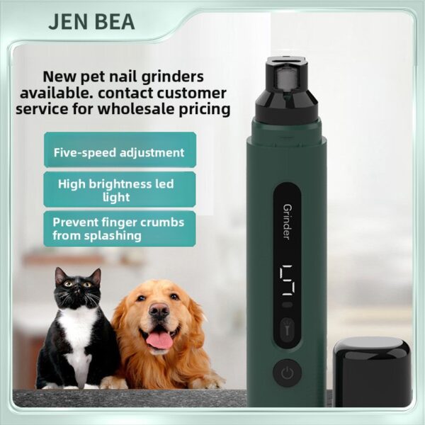 Pet nail grinder