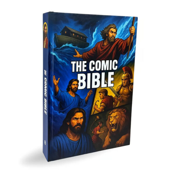 Comic Bible Illustration Book