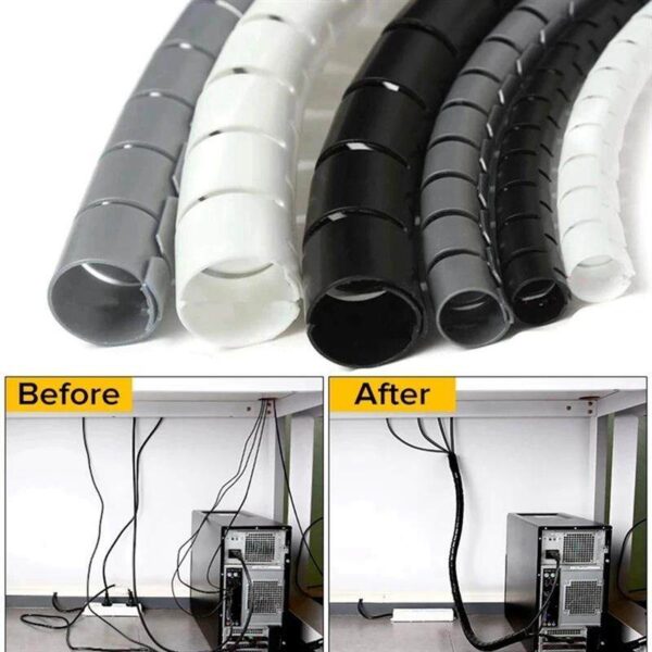 Flexible Spiral Cable Sleeve Protector