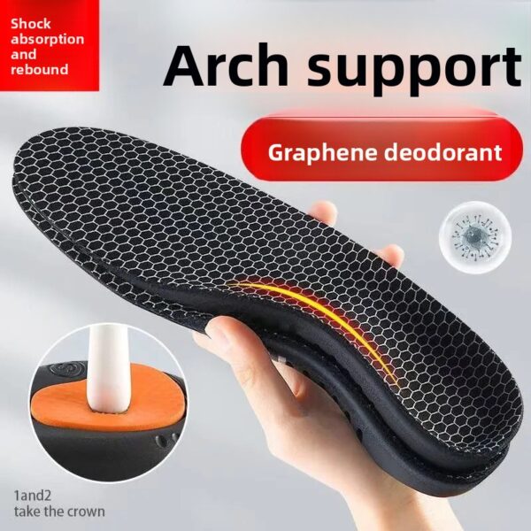 Graphene anti-odor insoles